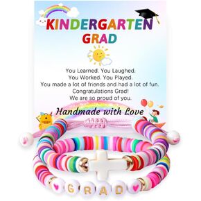 هدايا التخرج من Yuzhejie Kinder-Garten 2025 سوار التخرج ما قبل الروضة لابنة ابنة ابنة ابنة Gir مع مربع البطاقة الحاضر in Kuwait