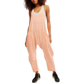 Women's Hot Shot Onesie, Pastel Peach