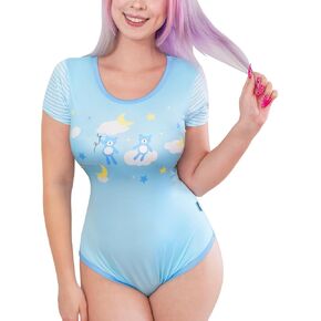 Littleforbig Silky Romper Onesie Pajamas Bodysuit - Little Dreamers Onesie Bodysuit