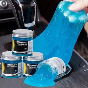 Car Cleaning Gel for Car Detailing Cleaning Car Cleaning Putty Universal Car Cleaning Tools Car Slime Cleaner Dust Cleaning Gel Car Accessories Keyboard Cleaner Supplies