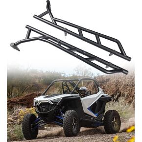 ELITEWILL RZR PRO XP Nerf Bars Rock Sliders Fit for 2020-2024 RZR PRO XP, RZR Turbo R and RZR Pro R Side Step Bumper Guard Tree Kickers Accessories Replace OEM#2889208-458 and 2889208-293, 2-Seater