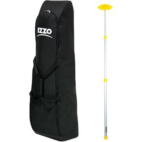 Izzo Golf Padded Golf Travel Bag,BLACK, 50"