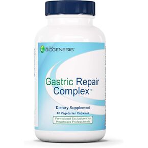 Nutra Biogenesis Gastric Support Complex - DGL Licorice Supplement, Deglycyrrhizinated Licorice Root Extract for Maximum Absorption, Digestion Support with Mastic Gum, Aloe & Bismuth - 60 Capsules