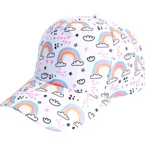 Julerwoo Girls Baseball Cap Fun Graphic Prints Adjustable Cap Sun Hat