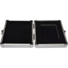 صندوق تخزين الألومنيوم لـ 50 حاملي ألواح عملة عالمية PCGS / NGC / Premier / Little Bear Elite إلخ
