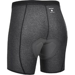 Padded Cycling Shorts Men's Cycling Underwear with 3D Padding Ergonomic Biking Bicycle Shorts Shock Absorbing Sweat Absorbing