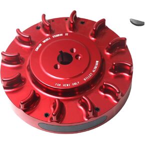 Speedway Billet Flywheel For Predator 212cc Hemi Only,Advance timing of approximately 32 Degrees Red