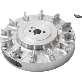 Speedway Billet Flywheel For Predator 196cc, 212cc NonHemi Cast,For Honda GX160 GX200,Advance timing of approximately 32 Degrees Sliver