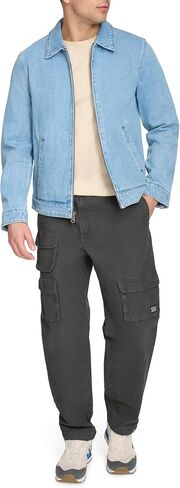 Levi's Men's Zip Front Denim Jacket in Saudi Arabia
