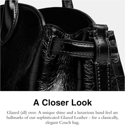 Coach Glazed Leather Empire Carryall 34 in Saudi Arabia