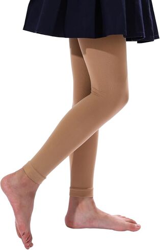 EVERSWE Girl's Microfiber Footless Tights, Ballet Dance Tights, Ultra Soft Leggings in Saudi Arabia