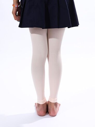 EVERSWE Girl's Microfiber Footless Tights, Ballet Dance Tights, Ultra Soft Leggings in Saudi Arabia