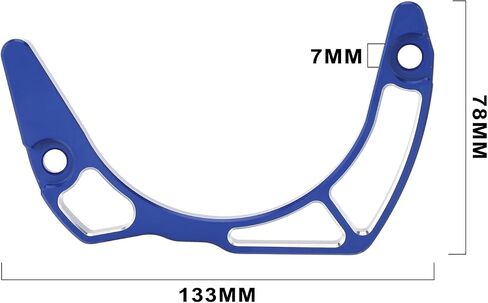 ATV Case Saver Engine Case CNC لـ Raptor 700 2013-2025 Raptor 700R 2009-2025 Raptor 700R SE 2013-2025 Raptor 700 SE 2009-2012 Blue in Kuwait