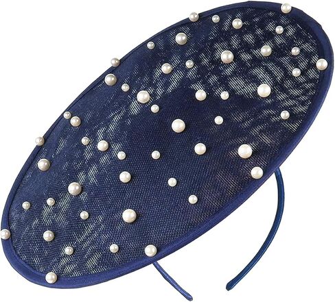 coucoland fascinator قبعة كوكتيل شاي حفلة الرأس رئيس الشقة شقة كنتاكي دربي derby in Kuwait