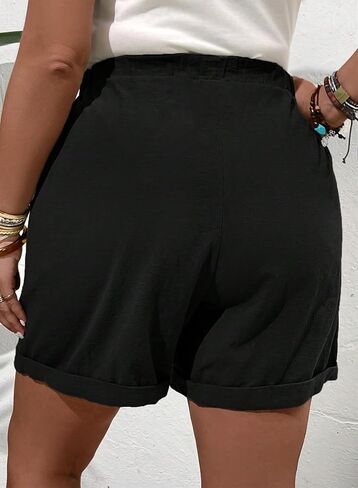Eytino Womens Plus Size Size Disual Carual Fenastic Cermstring Comfy Lightweight Summer مع جيوب (1x-5x) in Kuwait