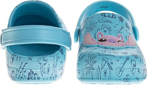 Josmo Kids Lilo & Stitch Clog Sandal Sandproof Slip -On Slides for Girls - Stitch and Angel Ate Tee Lings with Backstrap (Size Size - Little Kid) in Kuwait