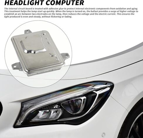 2229003300 HID Xenon Headlight Ballast Control Unit Module for Mercedes-Benz CLA180 CLA200 GLA250 CLA45 2011-2017, for Cadillac CTS XTS Camaro, for Volvo C30 C70, for AMG in Saudi Arabia
