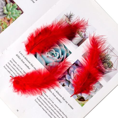 50pcs 4-6 بوصات رقيقة من تركيا ريشة أصفر ماربو للحرف الحرف Dreamcatcher Fring in Kuwait