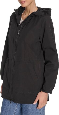 Champion Women's Hooded Cinch Waist Rain Jacket in Saudi Arabia
