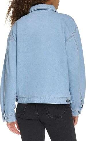 Levi's Women's Zip Up Utility Jacket with Collar in Saudi Arabia