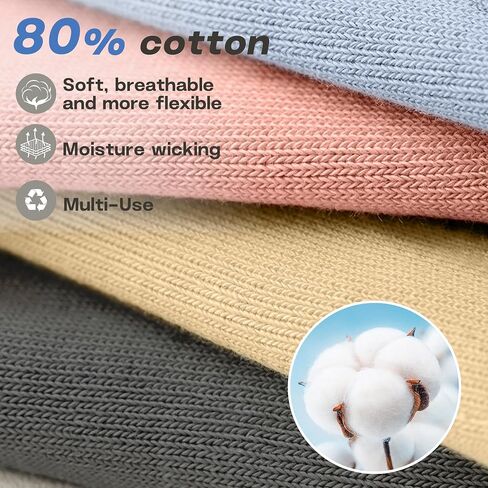 unenow 5 Pairs Pilates Socks for Women Non Slip Socks with Grips for Yoga Hospital Barre Barefoot in Saudi Arabia