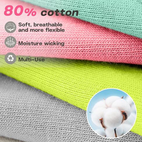 unenow 5 Pairs Pilates Socks for Women Non Slip Socks with Grips for Yoga Hospital Barre Barefoot in Saudi Arabia