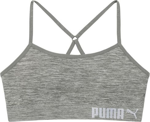 PUMA Girls' 2 Pack Super Soft Seamless Bralette in Saudi Arabia