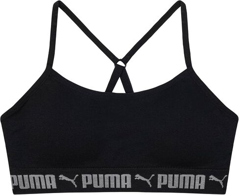 PUMA Girls' 2 Pack Super Soft Seamless Bralette in Saudi Arabia