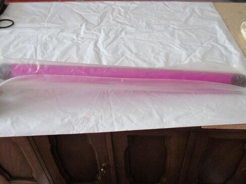 Grand General 50004 17 Inch Red Plastic Tube for 1 Inch Fluorescent Light for Pete in Saudi Arabia