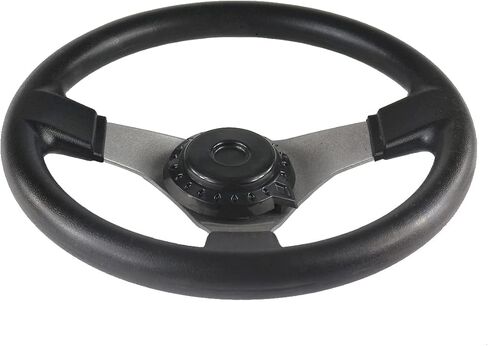 Pro Bat 300mm/11.8 '' Wheel 110cc go kart stering with with cap for taotao gokart go cart atv 110cc 125cc 140cc 150cc black in Kuwait