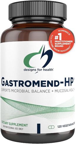 تصاميم للمعدة الصحية HP - الصمغ ، الزنك ، L -carnosine ، مكملات صحة عرق السوس deglycyrrhizinated - قد تدعم صحة المعدة أو الانتفاخ العرضي أو اضطراب المعدة (60 كبسولة) in Kuwait