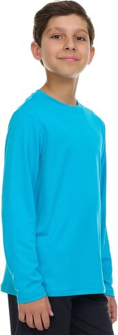 Gerry Rash Guard for Boys, Long Sleeve Boys Swim Shirt, UPF 50+ SPF UV Sun Protection, Quick Dry Rashguard for Kids in Saudi Arabia