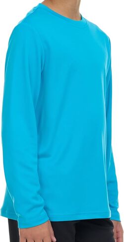 Gerry Rash Guard for Boys, Long Sleeve Boys Swim Shirt, UPF 50+ SPF UV Sun Protection, Quick Dry Rashguard for Kids in Saudi Arabia
