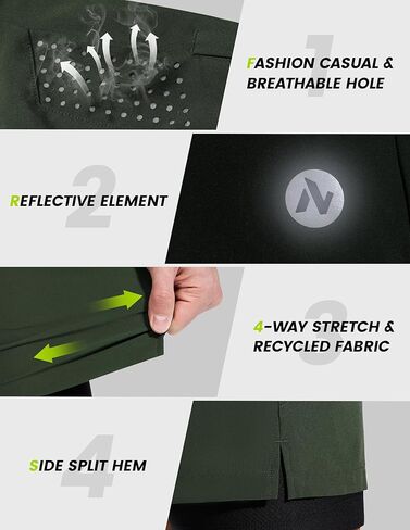 Men's Mountain Bike Shorts 4D Padded Cycling Bicycle Biker Riding Loose-fit Gel Padding MTB Shorts Zipper Pockets in Kuwait