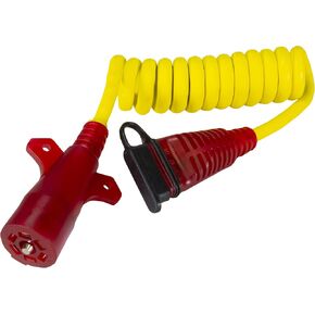 هوبكنز Towing Solutions 47075 Endurance Flex-Coil 7 شفرات إلى 5 مسطحة مع Nite Glow in Kuwait
