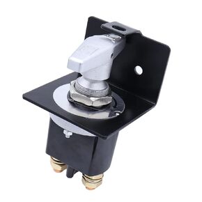 20247 Battery Disconnect Switch 12V-36V Battery Kill Switch with Lockout Plate Fits Negative Battery Doctor Fixed Handle Isolator for Car, Auto, Boats and RV