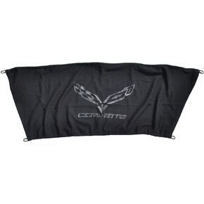 Trunk Security Upper Cargo Shade Cover For CORVETTE C7 2014 15 16 17 2018 2019 NEW (Upper with Corvette Embelm & Writting)