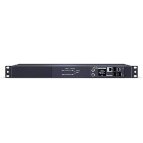 CyberPower PDU44006 Switched ATS PDU, 200-240V, 20A (Derated to 16A), 10 Outlets, 1U Rackmount