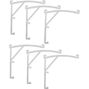 6PCS Plastic Vertical Blind Curtain Clip Vertical Blind Clip Bracket Valance Clips for Vertical Blinds