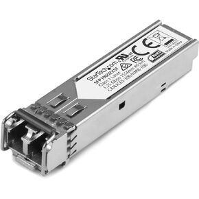 StarTech.com MSA Uncoded Compatible SFP Module - 100BASE-FX - 100MbE Multi Mode Fiber (MMF) Optic Transceiver - 100Mb Ethernet SFP - LC 2km - 1310nm - DDM (SFP100BFXST)