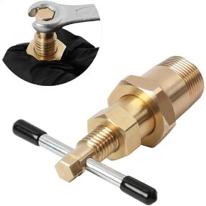 Upgraded Compression Ring Removal Tool Not Damage Copper Pipes/Brass Nuts Ferrule Puller for NPT 1/2" 3/4" Pipe Olive Puller Removal Tool Anti-Rust Ferrule Removal Tool Compression Sleeve Puller
