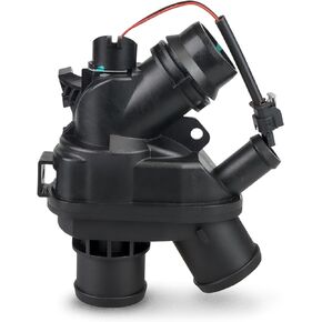 Thermostat Assembly w/Sensor Compatible with Land Rover LR4 Discovery Range Rover Sport Velar | Jaguar F-Type F-Pace XF XE XJ 3.0L V6 2013-2020 Replace LR117568 LR107288 AJ813986