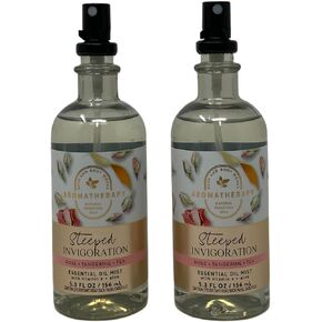 Bath & Body Works Aromatherapy Pillow Mist, 5.3 Fl Oz, 2-Pack (Rose Tangerine Tea)