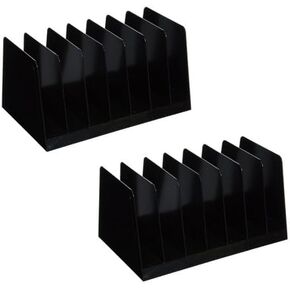 Sparco Desk Sorter, 7 Compartments (2 Pack)