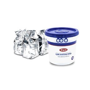 SIPA Hand Sanitizing Wipes 250 WIPES/BUCKET will Refills (1 BUCKET 3 REFILLS)