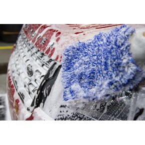 Detailer's Domain Premium Microfiber Wash Mitt - 7x11 INCHES & Maximum Absorbancy
