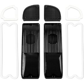 Pairs of Tail Lights and Reverse Lenses with Gaskets, Replacement for 1967-1972 Chevy & GMC Pickup Truck, Part Number 110202 110215 110216 C677209 (Original)