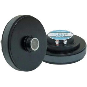 Pyle 2" Inch Titanium Horn Driver - 600W High Power Car Audio Midrange/Tweeter Compression Horn Driver System w/ Aluminum Voice Coil, 1.5kHz ~ 18kHz Frequency,102dB, 8 Ohm, 13.5oz Magnet - Pyle PDS541