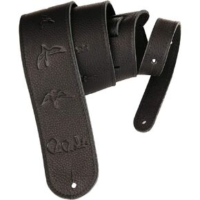 PRS Guitars Leather Birds Guitar Strap, Black (ACC-3119)