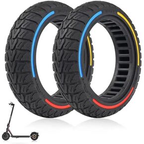 إطارات صلبة، قطعتان من عجلات سكوتر الكهربائية مقاس 8.5 × 2 بوصة عجلة بديلة صلبة لـ Xiaomi m365/Pro/Pro 2/1s سكوتر كهربائي gotrax gxl V2/gotrax XR استبدال الإطارات الأمامية أو الخلفية الصلبة على شكل قرص العسل in Kuwait